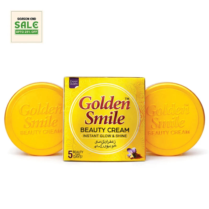Pack of 2 Golden Smile Zafran Beauty Cream
