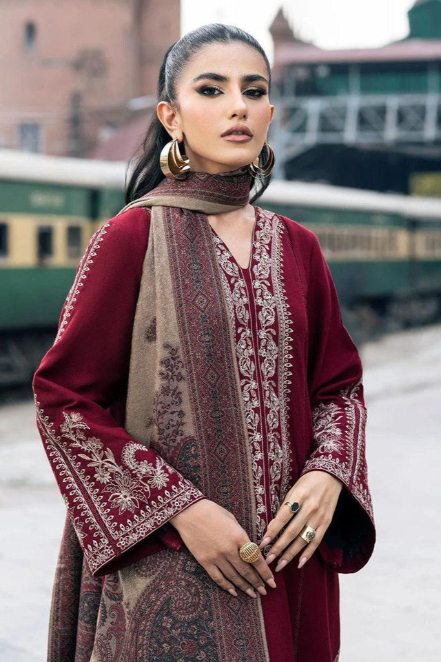 MARIA.B. 3 PIECE EMBROIDED LAWN SUIT