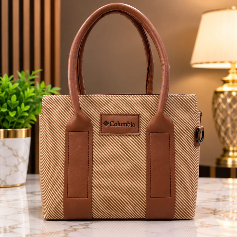 Mocha Canvas Tote