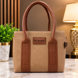 Mocha Canvas Tote