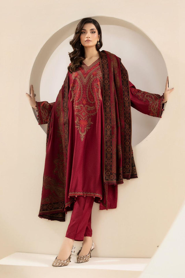 MARIA.B.  3 PIECE EMBROIDED LAWN SUIT