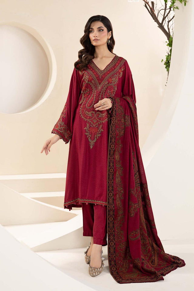 MARIA.B.  3 PIECE EMBROIDED LAWN SUIT