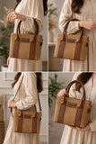 Mocha Canvas Tote